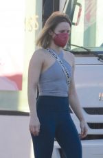 KRISTEN BELL Out and About in Los Angeles 01/24/2022