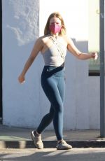 KRISTEN BELL Out and About in Los Angeles 01/24/2022