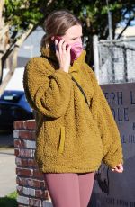 KRISTEN BELL Out for Her Daily Morning Walk in Los Feliz 01/12/2022