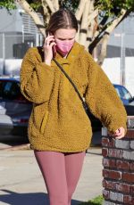 KRISTEN BELL Out for Her Daily Morning Walk in Los Feliz 01/12/2022