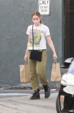 KRISTEN BELL Out Shopping in Los Feliz 01/15/2022
