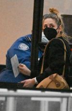 KRISTEN STEWAR at JFK Airport in New York 01/25/2022