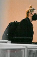 KRISTEN STEWAR at JFK Airport in New York 01/25/2022
