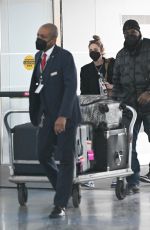 KRISTEN STEWAR at JFK Airport in New York 01/25/2022