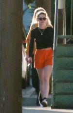 KRISTEN STEWART and DYLAN MEYER Arrives at a Movie Studio in Los Angeles 01/09/2022