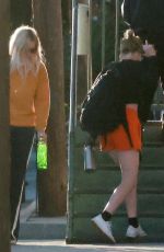 KRISTEN STEWART and DYLAN MEYER Arrives at a Movie Studio in Los Angeles 01/09/2022