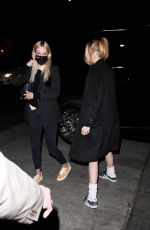 KRISTEN STEWART and DYLAN MEYER Night Out in Santa Monica 01/13/2022