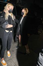 KRISTEN STEWART and DYLAN MEYER Night Out in Santa Monica 01/13/2022