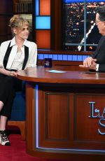 KRISTEN STEWART at Stephen Colbert Show 01/24/2022