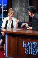 KRISTEN STEWART at Stephen Colbert Show 01/24/2022