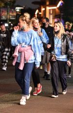 KRISTEN STEWART, DYLAN MEYER and ASHLEY BENSON Out at Disneyland 01/20/2022