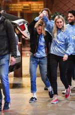 KRISTEN STEWART, DYLAN MEYER and ASHLEY BENSON Out at Disneyland 01/20/2022