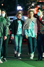 KRISTEN STEWART, DYLAN MEYER and ASHLEY BENSON Out at Disneyland 01/20/2022