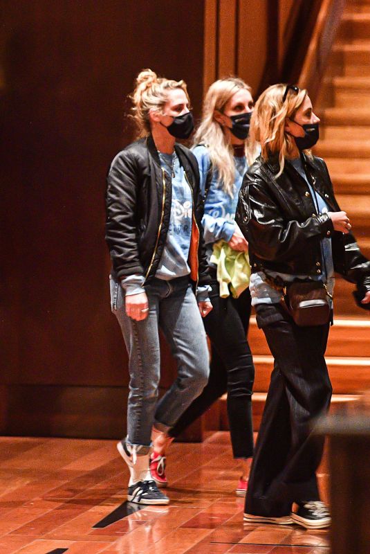 KRISTEN STEWART, DYLAN MEYER and ASHLEY BENSON Out at Disneyland 01/20/2022