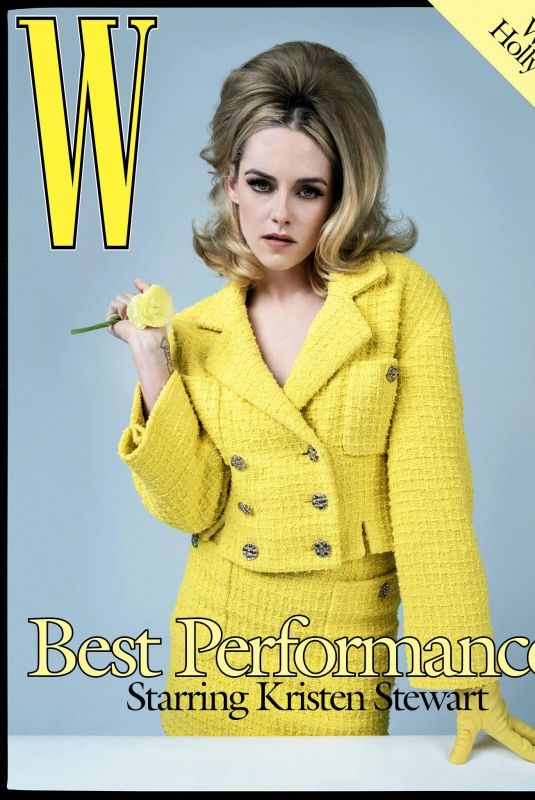 KRISTEN STEWART for W Magazine: Best Performances Issue, January 2022