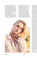 KRISTEN STEWART in Backstage Magazine, January 2022