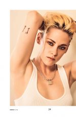 KRISTEN STEWART in Backstage Magazine, January 2022
