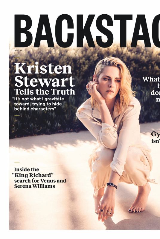 KRISTEN STEWART in Backstage Magazine, January 2022