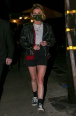 KRISTEN STEWART Leaves R+D Kitchen in Santa Monica 01/12/2022