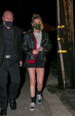 KRISTEN STEWART Leaves R+D Kitchen in Santa Monica 01/12/2022