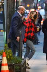KRISTEN STEWART Out and About in New York 01/23/2022