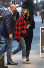 KRISTEN STEWART Out and About in New York 01/23/2022