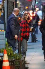 KRISTEN STEWART Out and About in New York 01/23/2022