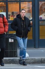 KRISTEN STEWART Out with Friends in New York 01/24/2022 
