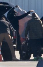 KYLIE and KRIS JENNER Arrives in Los Angeles 01/03/2022