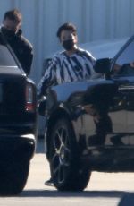 KYLIE and KRIS JENNER Arrives in Los Angeles 01/03/2022