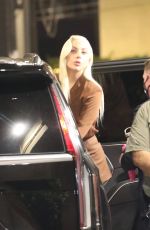 LADY GAGA Arrives at Jimmy Kimmel Live! in Hollywood 01/24/2022