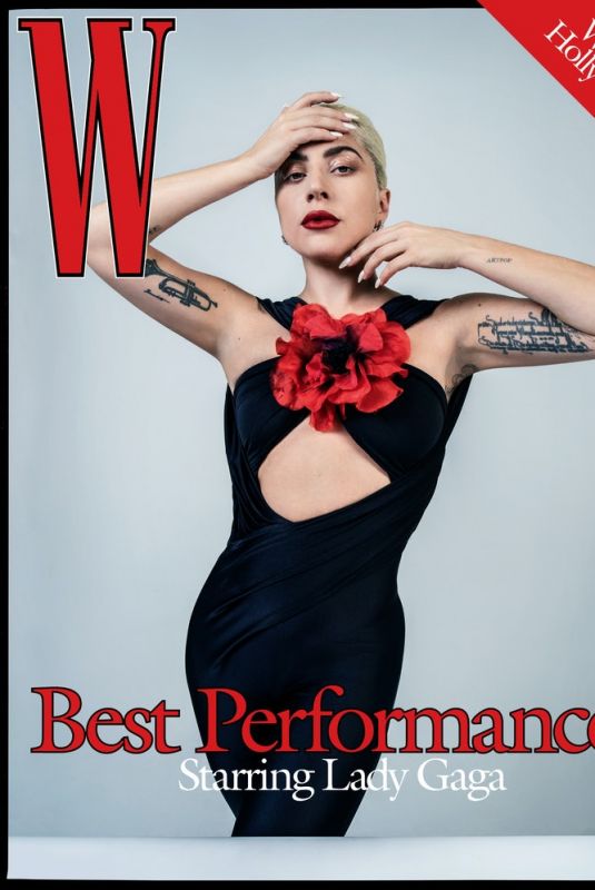 LADY GAGA for W Magazine Best Performance Issue, January 2022