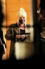 LADY GAGA out for Dinner with Friends at Nobu in Malibu 01/30/2022