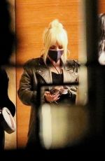 LADY GAGA out for Dinner with Friends at Nobu in Malibu 01/30/2022
