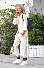LADY VICTORIA HERVEY Leaves Chateau Marmont in Los Angeles 01/18/2022