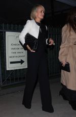 LAETICIA HALLYDAY Out for Dinner at Giorgio Baldi in Santa Monica 01/21/2022