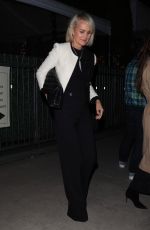 LAETICIA HALLYDAY Out for Dinner at Giorgio Baldi in Santa Monica 01/21/2022