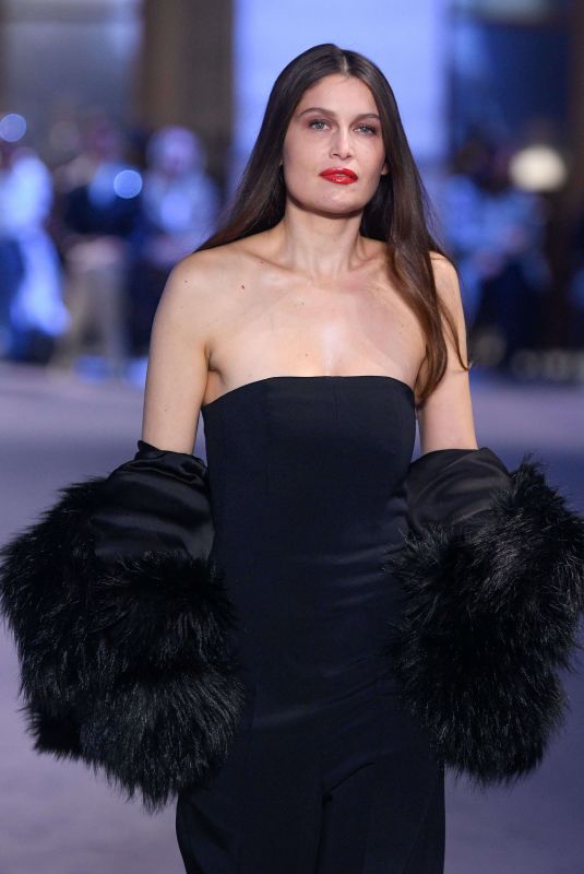 LAETITIA CASTA at Defile de Mode Pret-a-porter at Fashion Week in Paris 01/19/2022