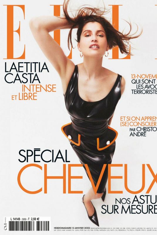 LAETITIA CASTA in Elle Magazine, France January 2022