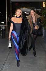 LARSA PIPPEN and ERIKA COSTELL Out for Dinner in New York 01/25/2022