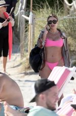 LARSA PIPPEN in Bikini at a Beach in Miami 01/15/2022