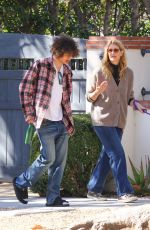 LAURA DERN Out for Morning Walk in Brentwood 01/30/2022