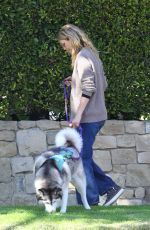 LAURA DERN Out for Morning Walk in Brentwood 01/30/2022