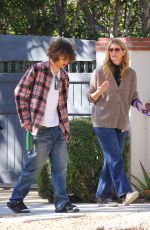 LAURA DERN Out for Morning Walk in Brentwood 01/30/2022