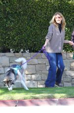 LAURA DERN Out for Morning Walk in Brentwood 01/30/2022