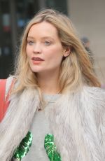 LAURA WHITMORE Leaves BBC Studio in London 01/16/2022