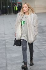 LAURA WHITMORE Leaves BBC Studio in London 01/16/2022