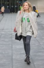 LAURA WHITMORE Leaves BBC Studio in London 01/16/2022