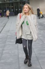 LAURA WHITMORE Leaves BBC Studio in London 01/16/2022