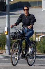 LAUREN SILVERMAN and TERRI SEYMOUR Out on a Bike Ride in Malibu 01/09/2022